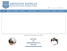 Tablet Screenshot of ebenezermarcus.com